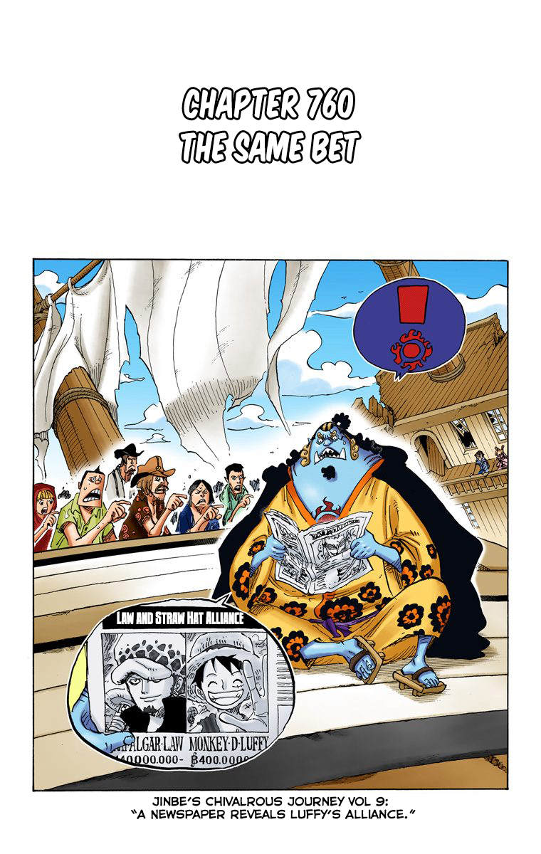 One Piece - Digital Colored Comics Chapter 760 2